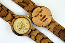 I Am Late | Teak Wood
