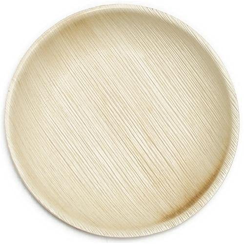 Palm Leaf Areca Disposable Plates Birthday / Party / Wedding Barbeque / Function Plates, Export Quality