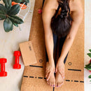 Cork Yoga Mat with Natural Rubber