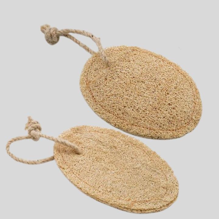Natural Loofah Body Scrubber- Pack of 2