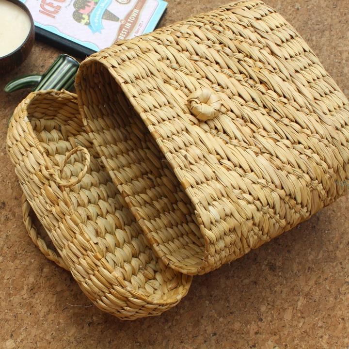 Water Reed (Kauna Grass) Hand Bag