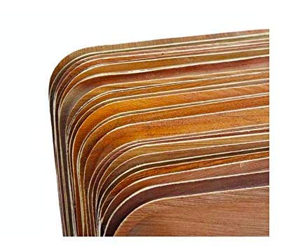 Palm Leaf Areca Disposable Plates Biodegradable, Brown