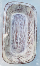 Wooden Dough bowl Soy Candle