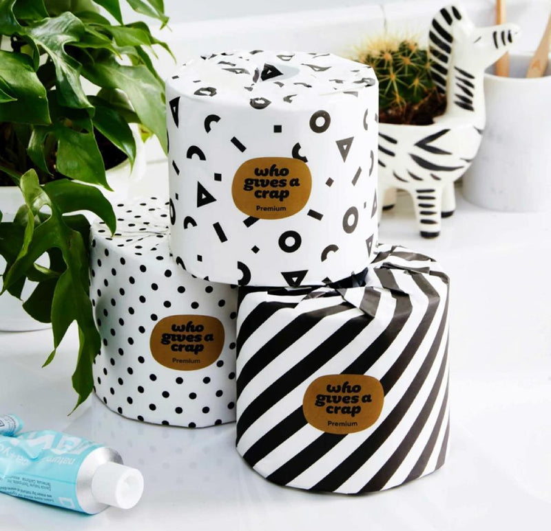 100% RECYCLED TOILET PAPER 24 DOUBLE LENGTH ROLLS