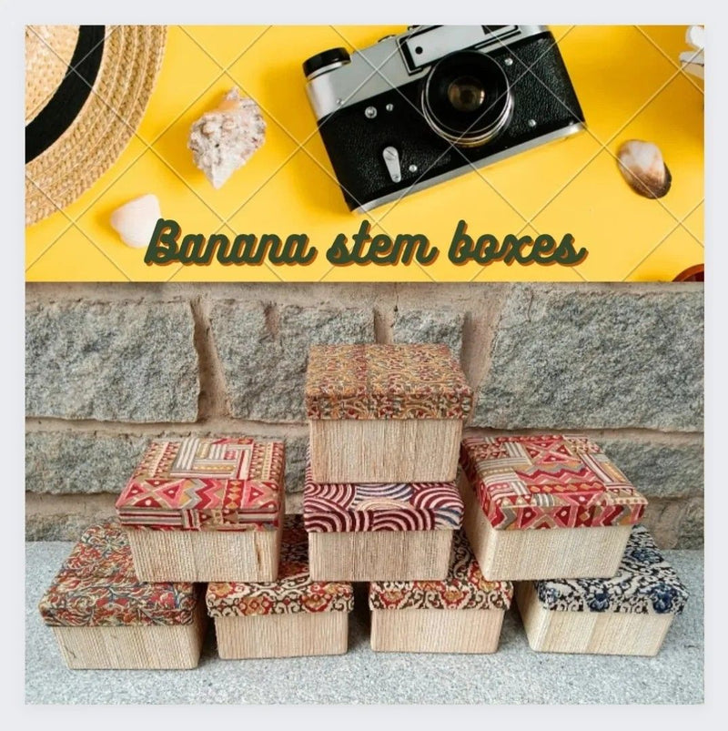 Banana Stem Boxes
