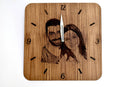 Square | Personalised Wallclock