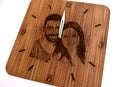 Square | Personalised Wallclock
