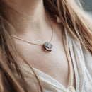 Wooden necklace – Horizons of Imagination – Circle