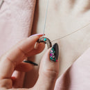 Wooden necklace – Horizons of Imagination – Moon