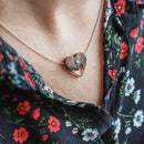 Wooden necklace – Horizons of Imagination – Heart