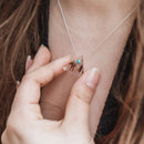 Wooden necklace – Horizons of Imagination – Triangle