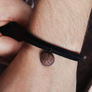 Leather Bracelet – 4 Elements – Fire – Dark Wood