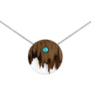 Wooden necklace – Horizons of Imagination – Circle