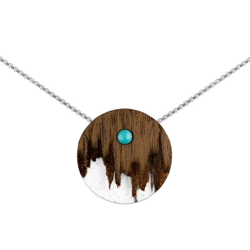 Wooden necklace – Horizons of Imagination – Circle