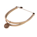 Leather Bracelet – 4 Elements – Fire – Dark Wood