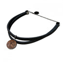 4 Elements Leather Bracelet - Air - Dark Wood