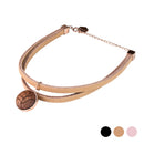 4 Elements Leather Bracelet - Earth - Dark Wood